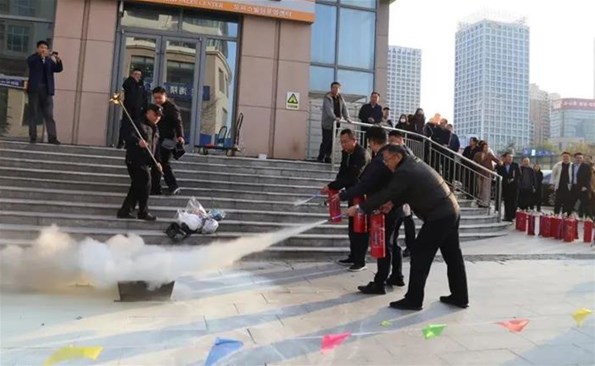 威海產投集團開展“全民消防，生命至上” 消防宣傳月活動